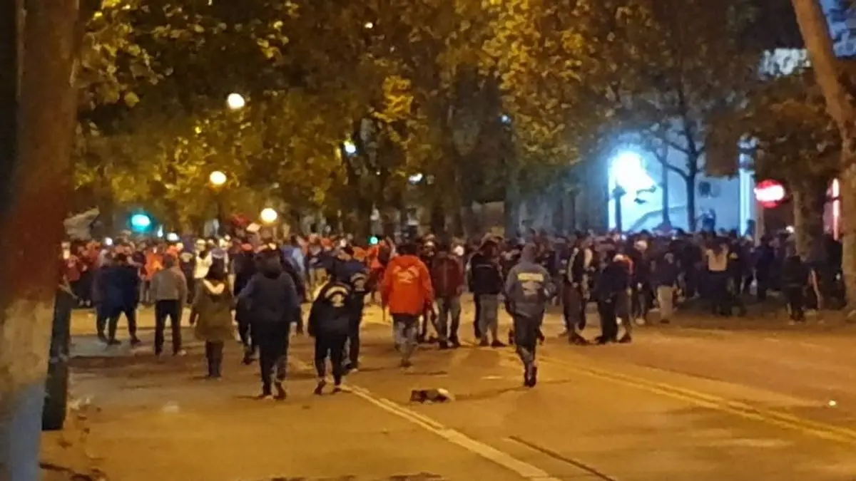 Condenaron a otro hincha de Nacional por agredir a policías durante festejo de cumpleaños del club