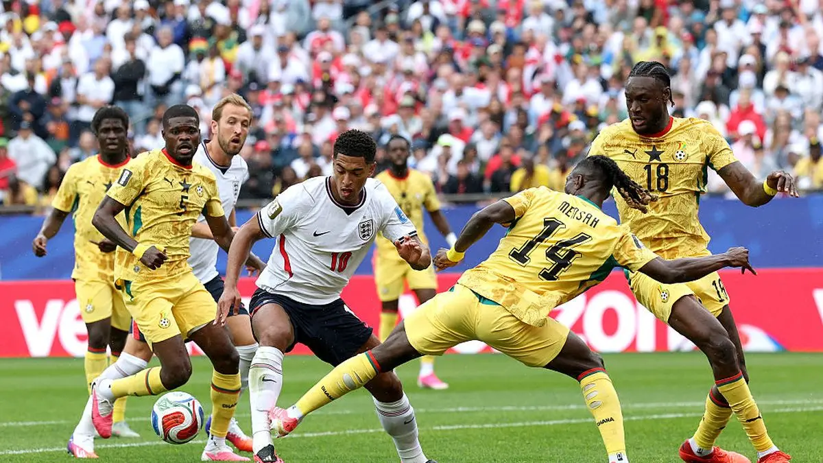 Ghana rescató un punto valiolísimo ante Inglaterra