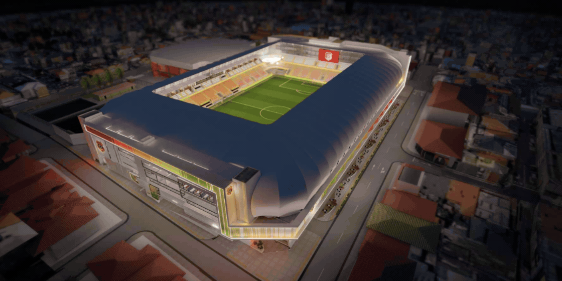 Tecnología 5G, césped sintético y cine integrado: así es el nuevo estadio que asoma en América Latina