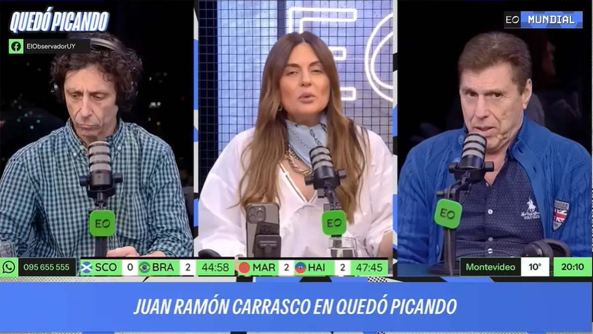 Juan Ramón Carrasco en Quedó Picando: JR analizó a la selección uruguaya de Marcelo Bielsa en el Mundial 2026, con aspectos positivos y críticas