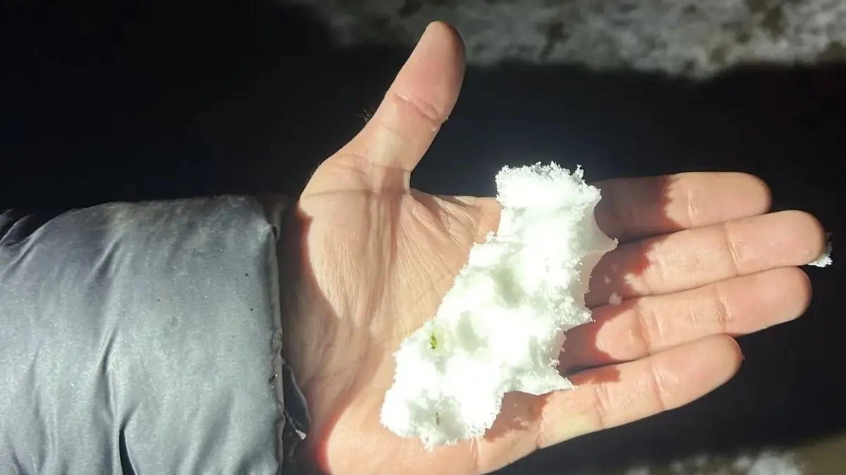 “Episodio similar” a las nevadas en Maldonado y Lavalleja podría ocurrir en “entre lunes y martes”, según Nubel Cisneros