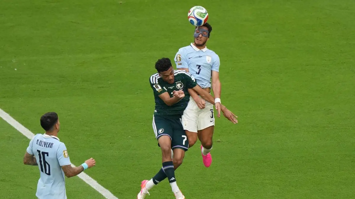 Las estadísticas del empate entre Uruguay y Arabia en el Mundial 2026: diez veces más centros que el rival, la entrega de Olivera y Cáceres, y poca participación de Núñez