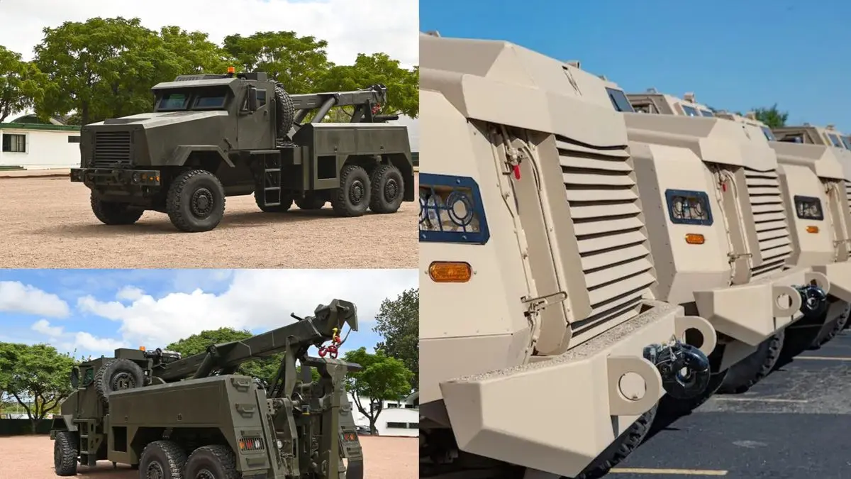 Así son los vehículos blindados Mamba MK-7 del Ejército que la Policía utilizará para patrullar barrios con alta incidencia criminal