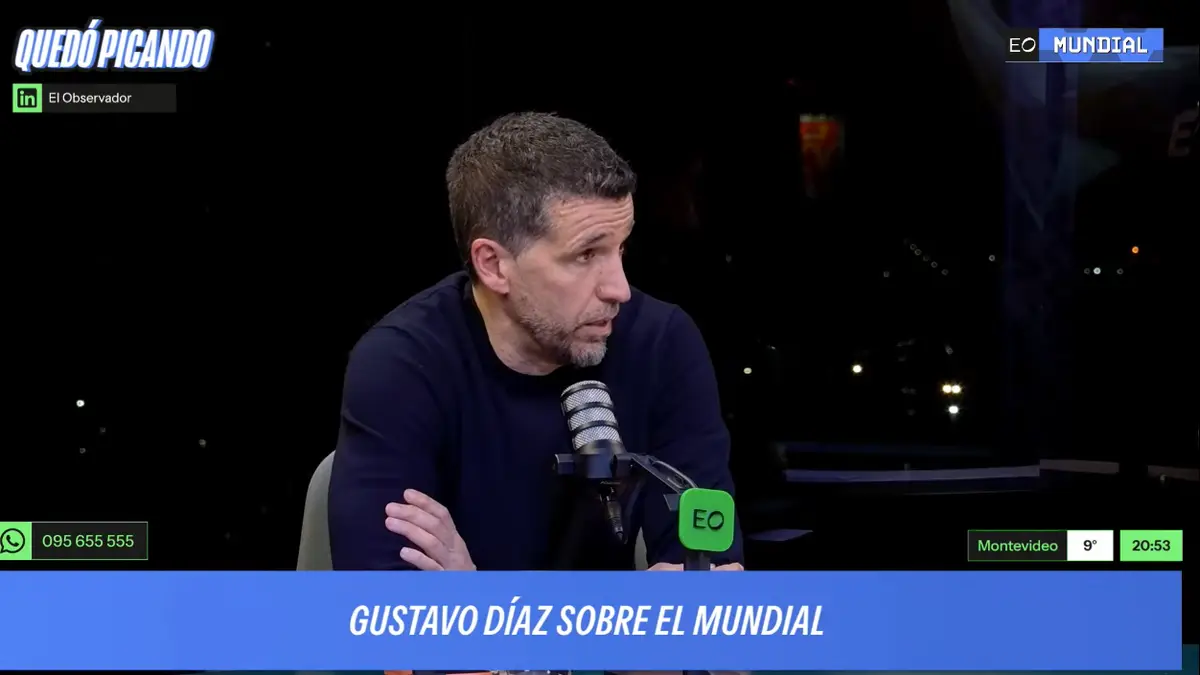 Gustavo Chavo Díaz en Quedó Picando: su análisis de la eliminación de Uruguay del Mundial 2026 y cómo sufrió las apuestas en el fútbol