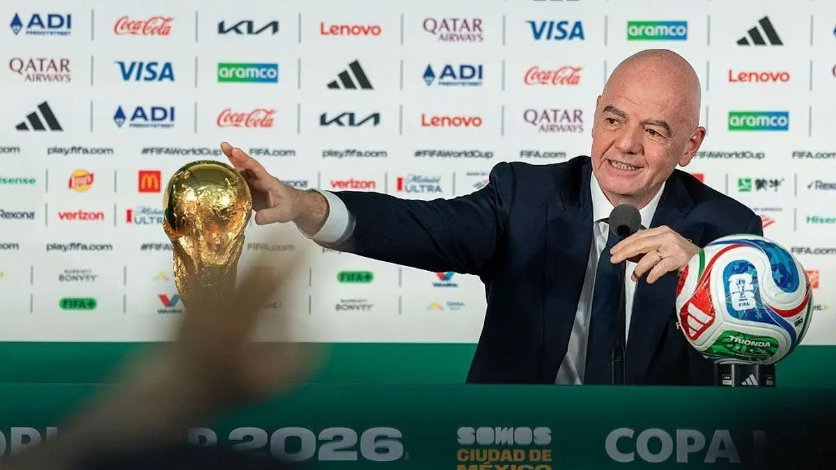 “Relájense”: las polémicas respuestas de Infantino sobre Irán, el árbitro somalí y si perdió el control del Mundial