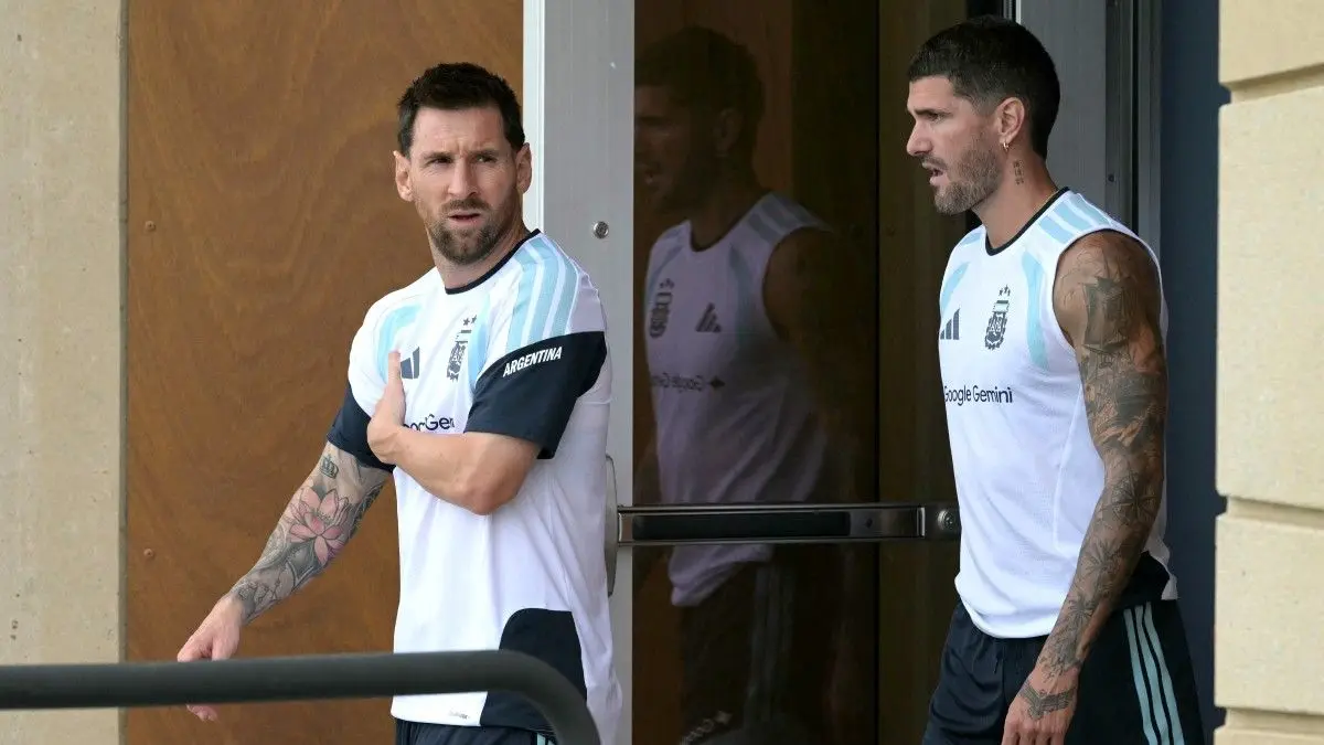 ¿Cómo está Lionel Messi tras los reportes sobre la salud de su padre Jorge Messi? Mirá las fotos del entrenamiento de Argentina de este jueves
