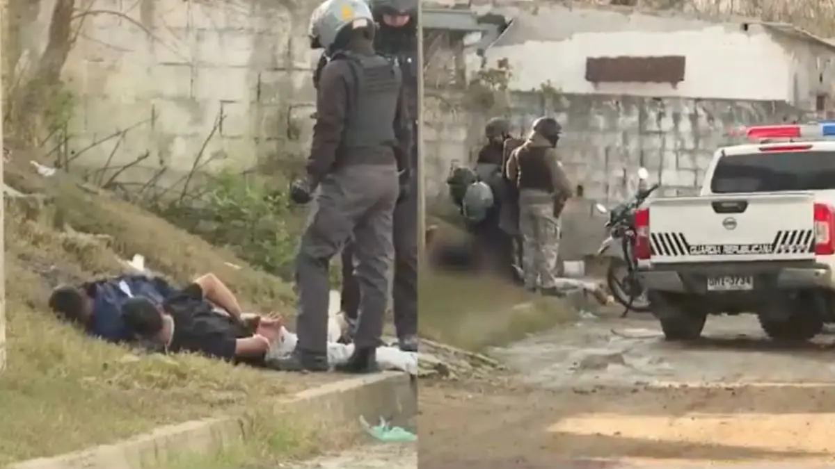 Operativo policial en Plácido Ellauri por un vivo en TikTok con armas de fuego terminó con varios detenidos