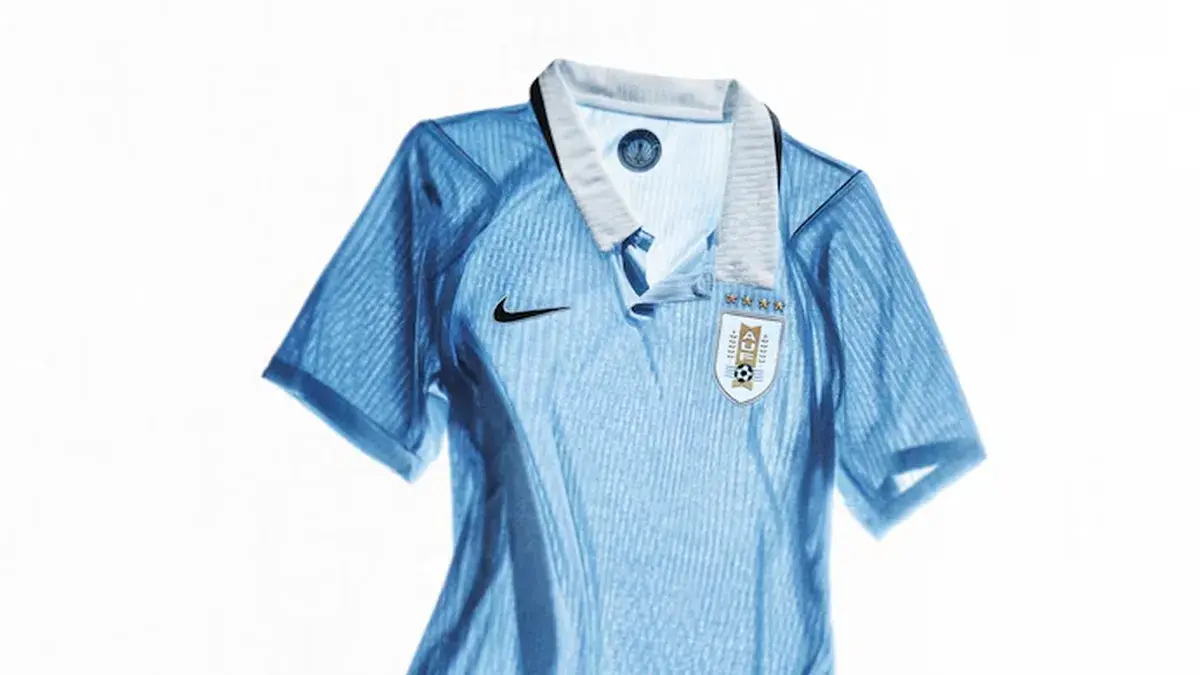 La camiseta de Uruguay es la más elegante del Mundial 2026, según The Washington Post; mirá el ranking de las 11 mejores