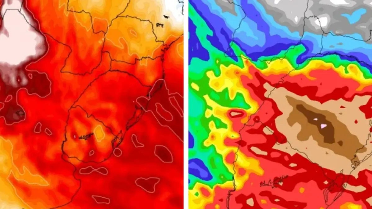 Metsul advierte por la primera gran ola de tormentas “torrenciales y destructivas” de El Niño en Uruguay: qué fenómenos prevé