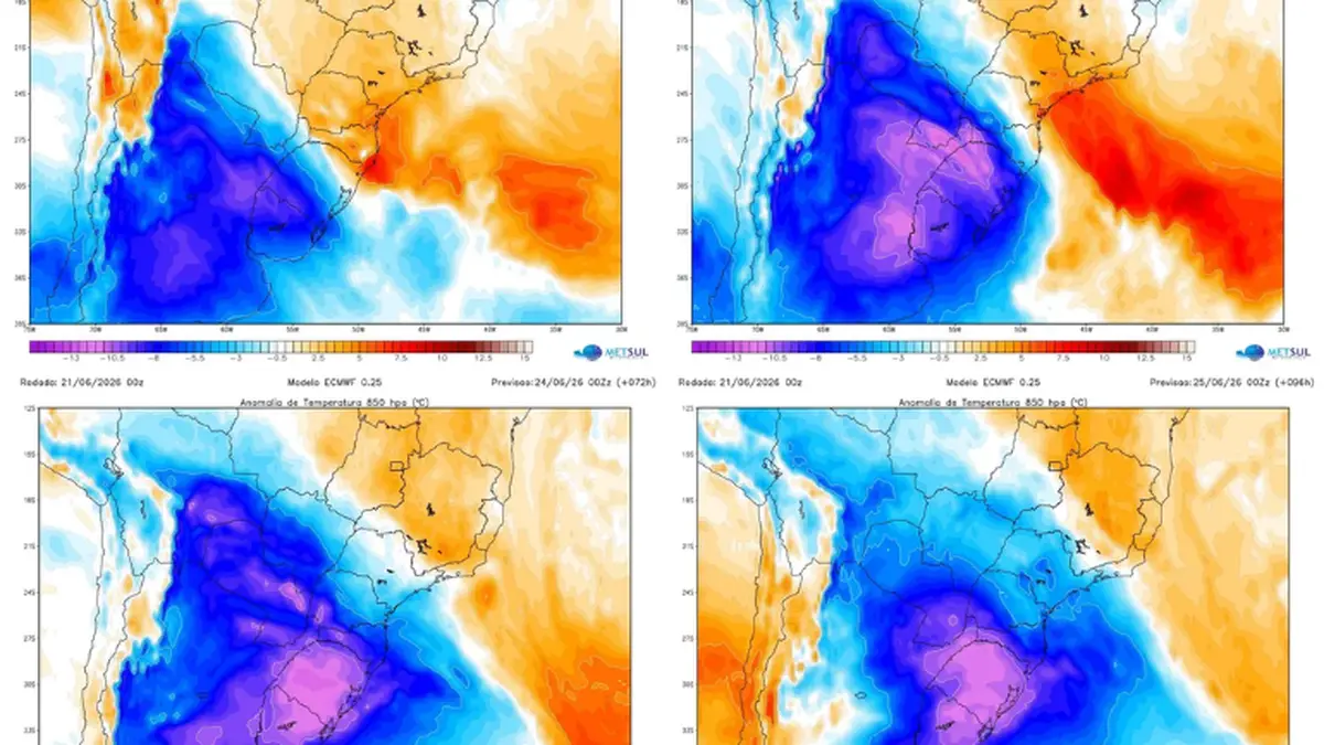 Un ciclón extratropical frente a Uruguay impulsará una masa de aire polar: Metsul prevé una de las semanas más frías del año