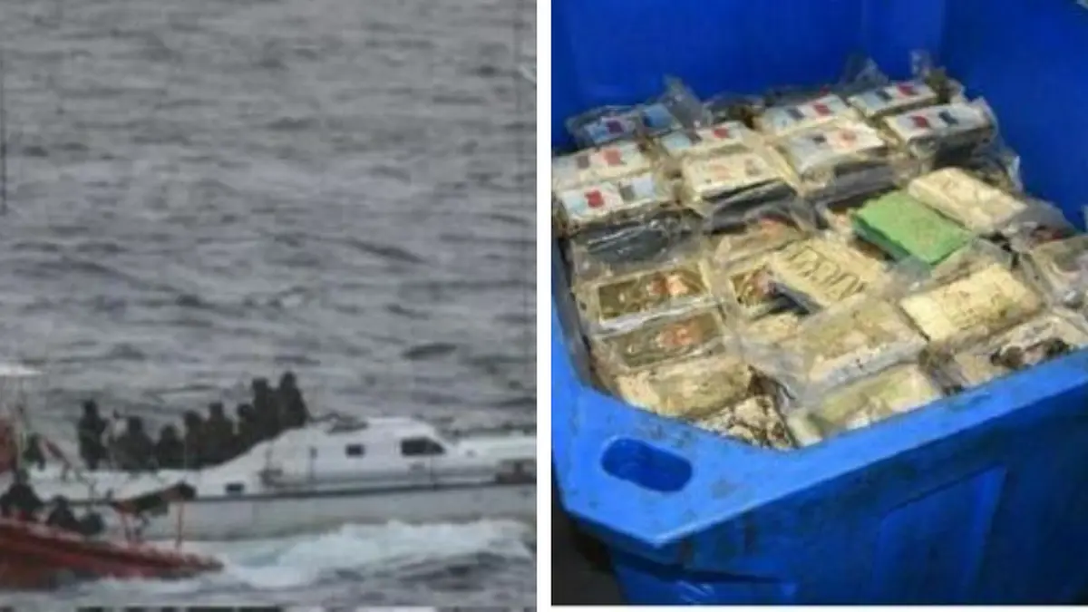 Incautaron más de una tonelada de droga en un velero investigado desde Uruguay: hay tres detenidos