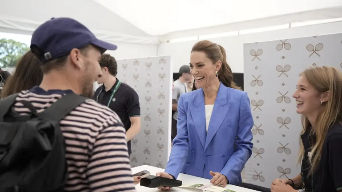 Sorpresa en Wimbledon: Kate Middleton se sumó a la venta de entradas y alucinó a los fanáticos del tenis