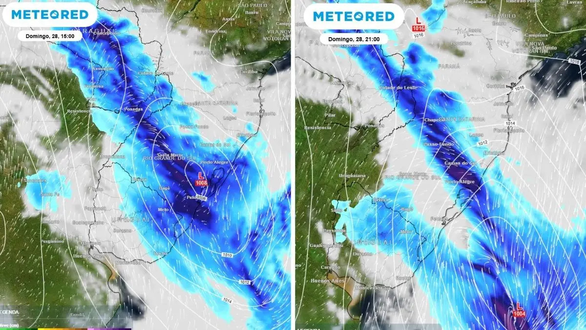 Las vacaciones de invierno comienzan con un ciclón extratropical en la región: qué se espera en Uruguay, según meteorólogos