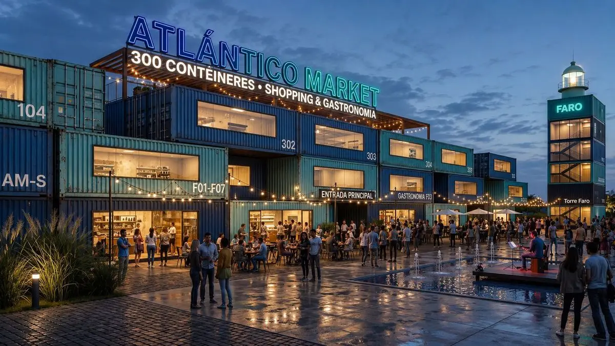 Con inversión de US$ 27 millones e impulso del gobierno de Río Grande del Sur, uruguayos proyectan un hotel, parque acuático y shopping de contenedores en el Chuy