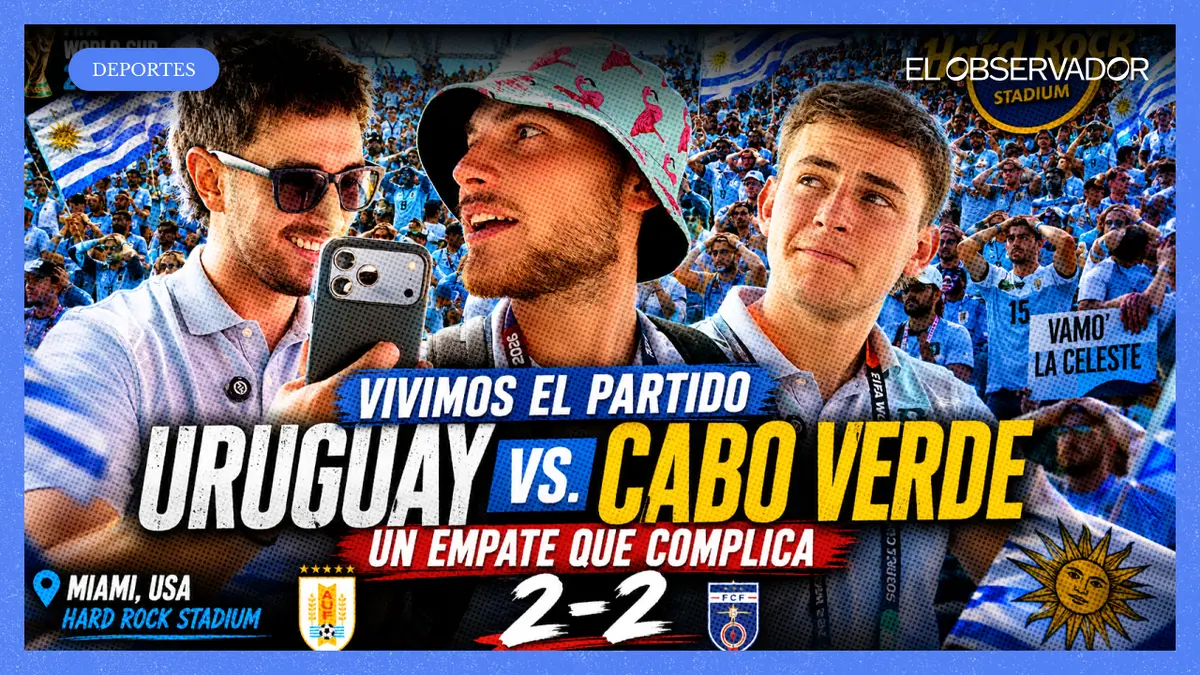 Así se vivió el antes y el después del empate entre la selección uruguaya y Cabo Verde en el Mundial 2026: mirá el tercer vlog de El Observador en Estados Unidos