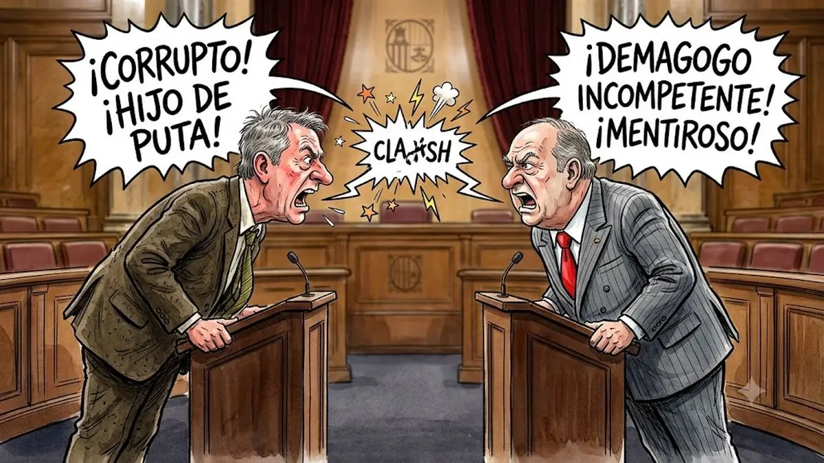 A fuerza de insultos, los políticos juegan al límite: ¿qué pasa si el lobo aprende el camino?