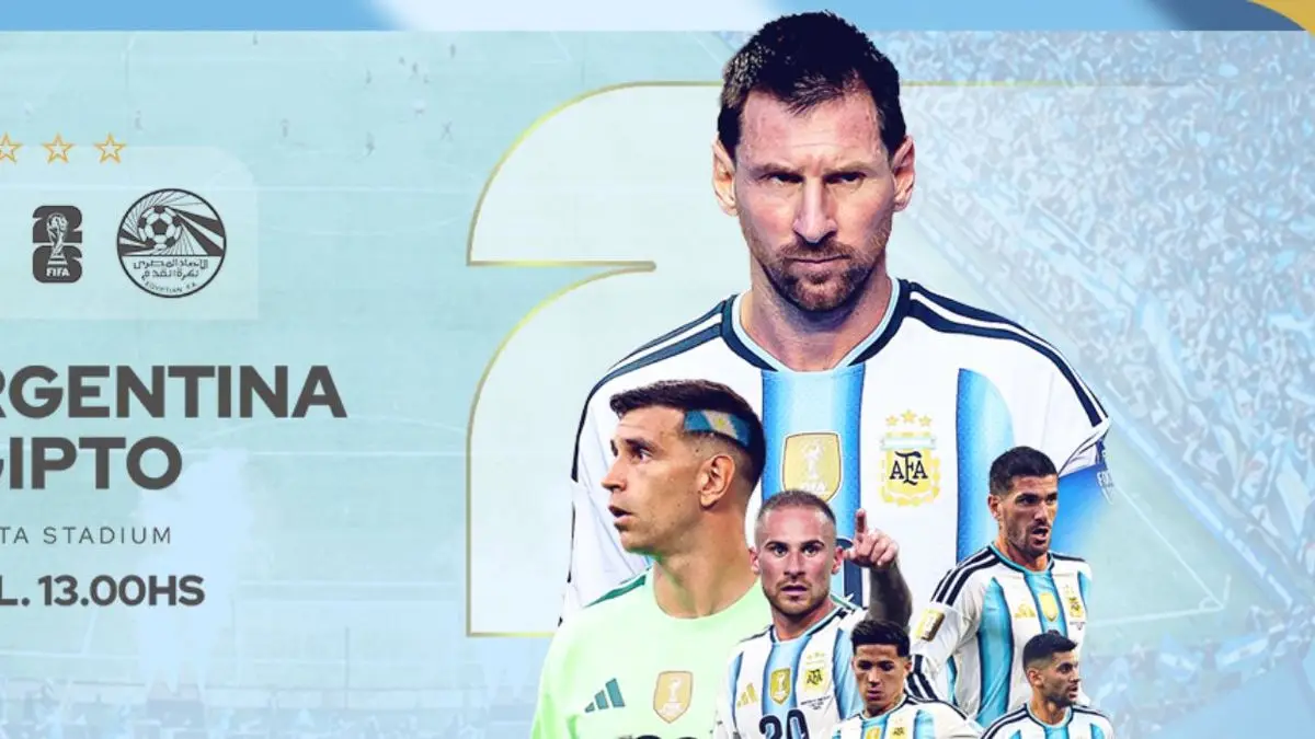 A qué hora juega Argentina vs. Egipto por el pase a cuartos, formación y dónde verlo EN VIVO