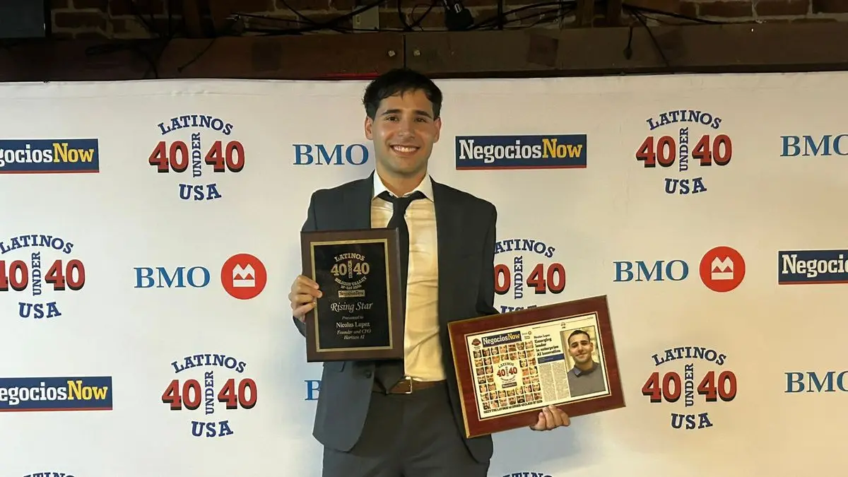 Nicolás López, el uruguayo de 24 años que fue reconocido como líder emergente de innovación en Silicon Valley