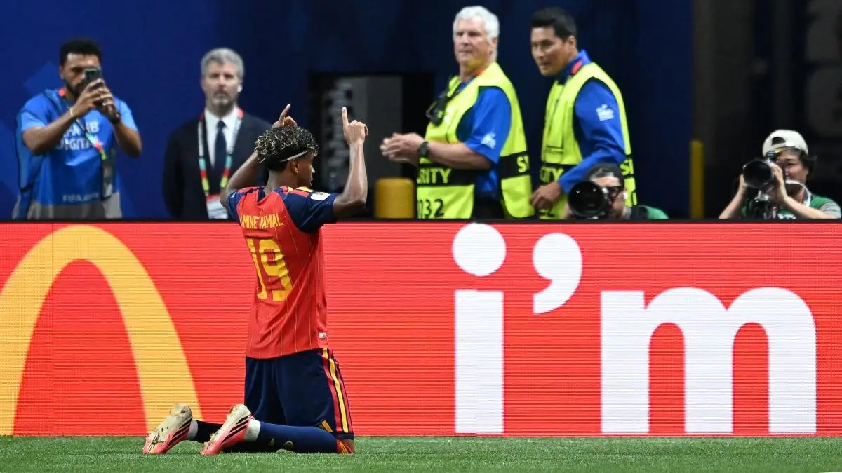 España 4-0 Arabia Saudita: con el primer gol de Lamine Yamal, la roja goleó y tomó la punta del grupo de Uruguay