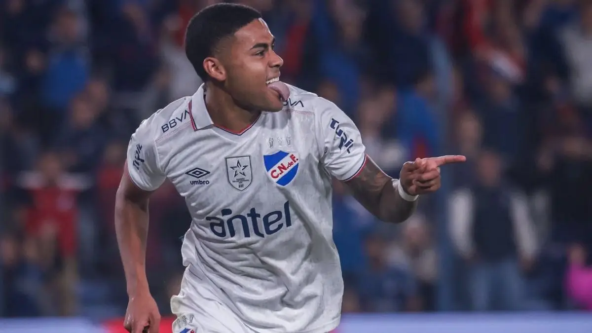 Nacional ante una posible baja: el extremo Juan Cruz De los Santos puede salir al exterior tras ser pedido por un entrenador uruguayo