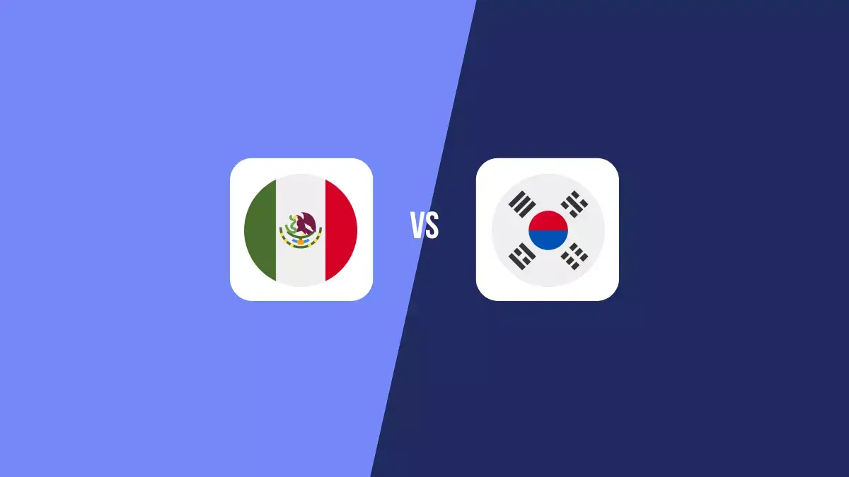 México vs. Corea del Sur, por la Copa Mundial FIFA 2026: hora y donde ver EN VIVO por tv y streaming