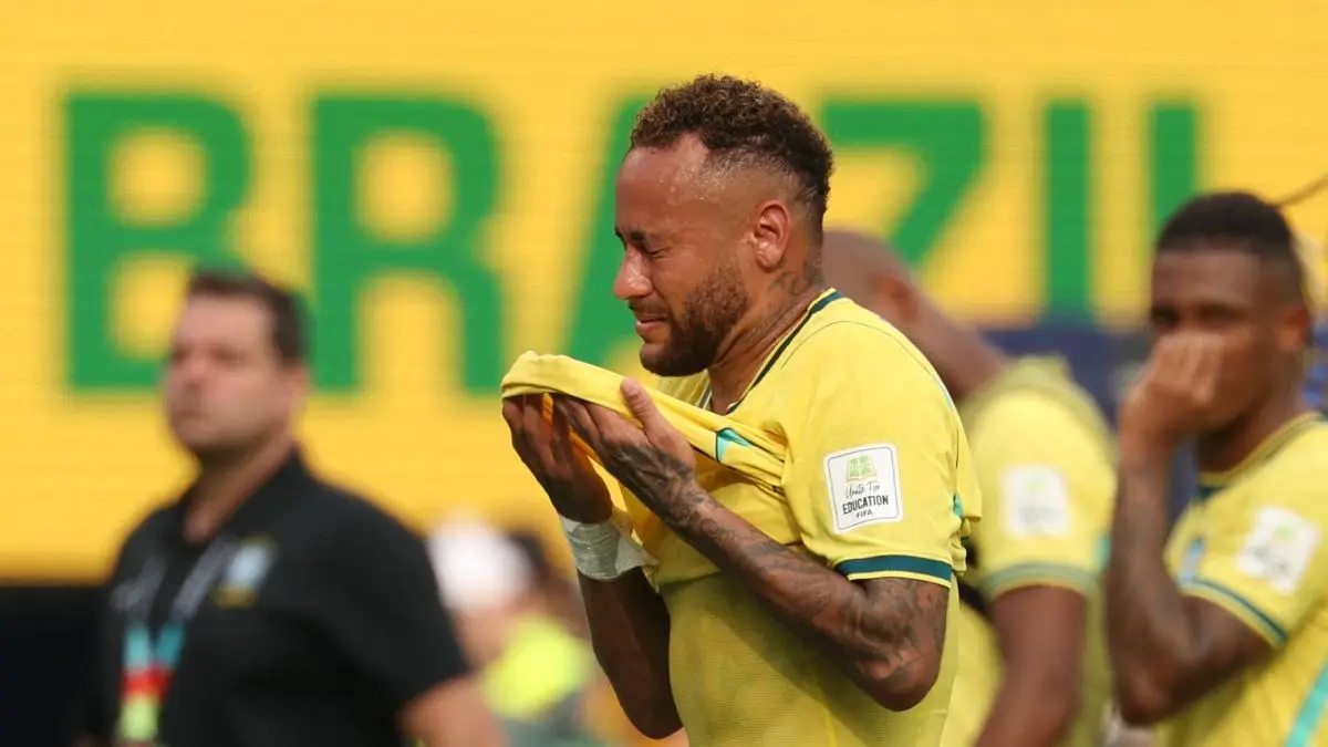 “Se acabó”: el último baile de Neymar que terminó en patada de impotencia y llanto en la despedida de Brasil del Mundial 2026 al caer con Noruega