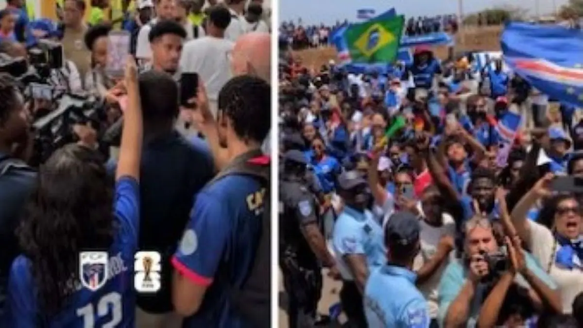 El multitudinario recibimiento que tuvo la selección de Cabo Verde tras la histórica participación en el Mundial 2026; mirá el video