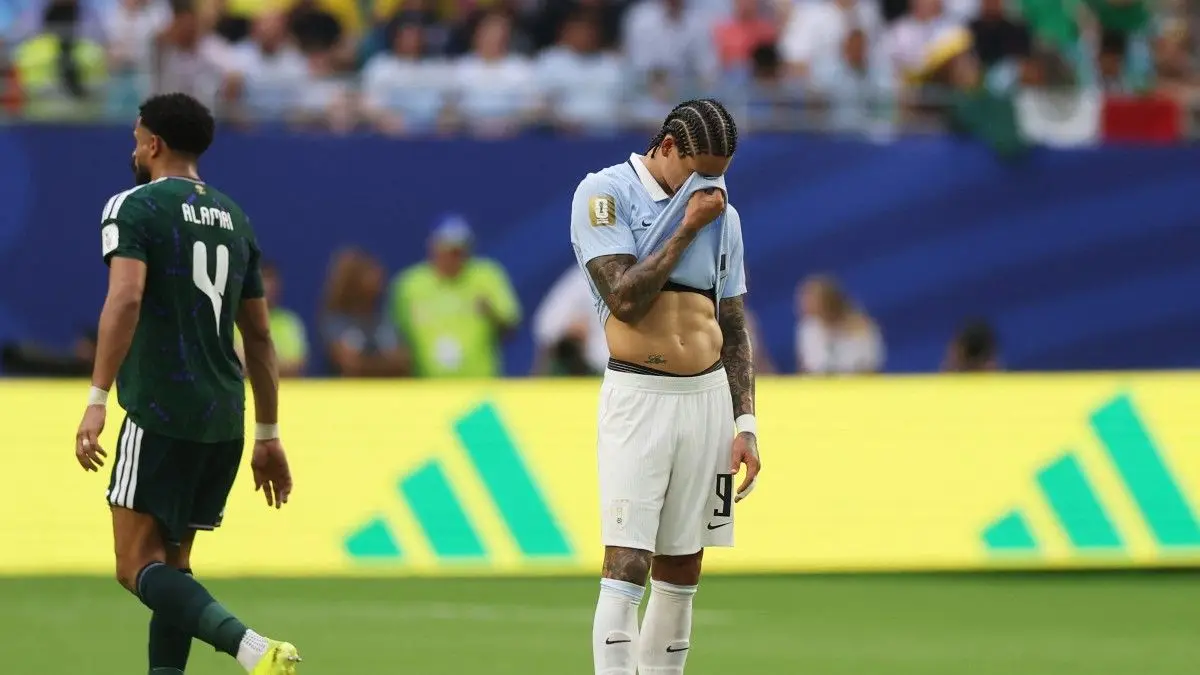 La selección uruguaya necesitó 27 tiros para llegar al gol ante Arabia Saudita, lo que confirma las dudas ofensivas que arrastra en los últimos partidos