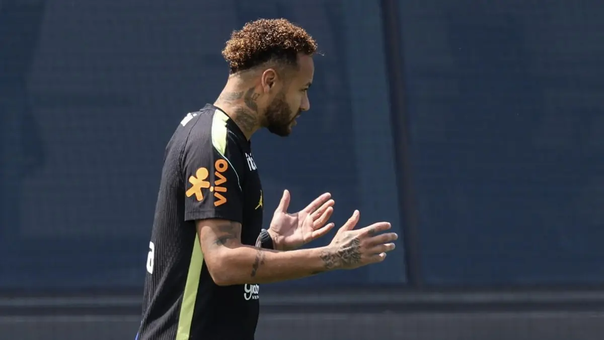 Mundial 2026: Neymar volvió a entrenar a la par de sus compañeros e ilusiona a Brasil con su regreso