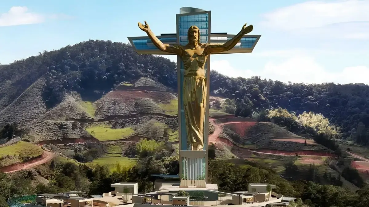 Comenzó la construcción del Cristo más grande del mundo: estará en Latinoamérica y superará al de Río