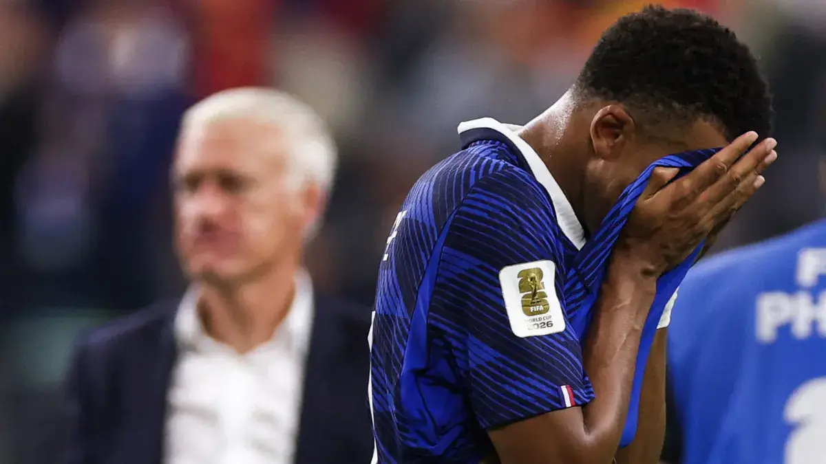 “Hay mucha decepción, los jugadores están destrozados”, dijo Deschamps tras derrota de Francia