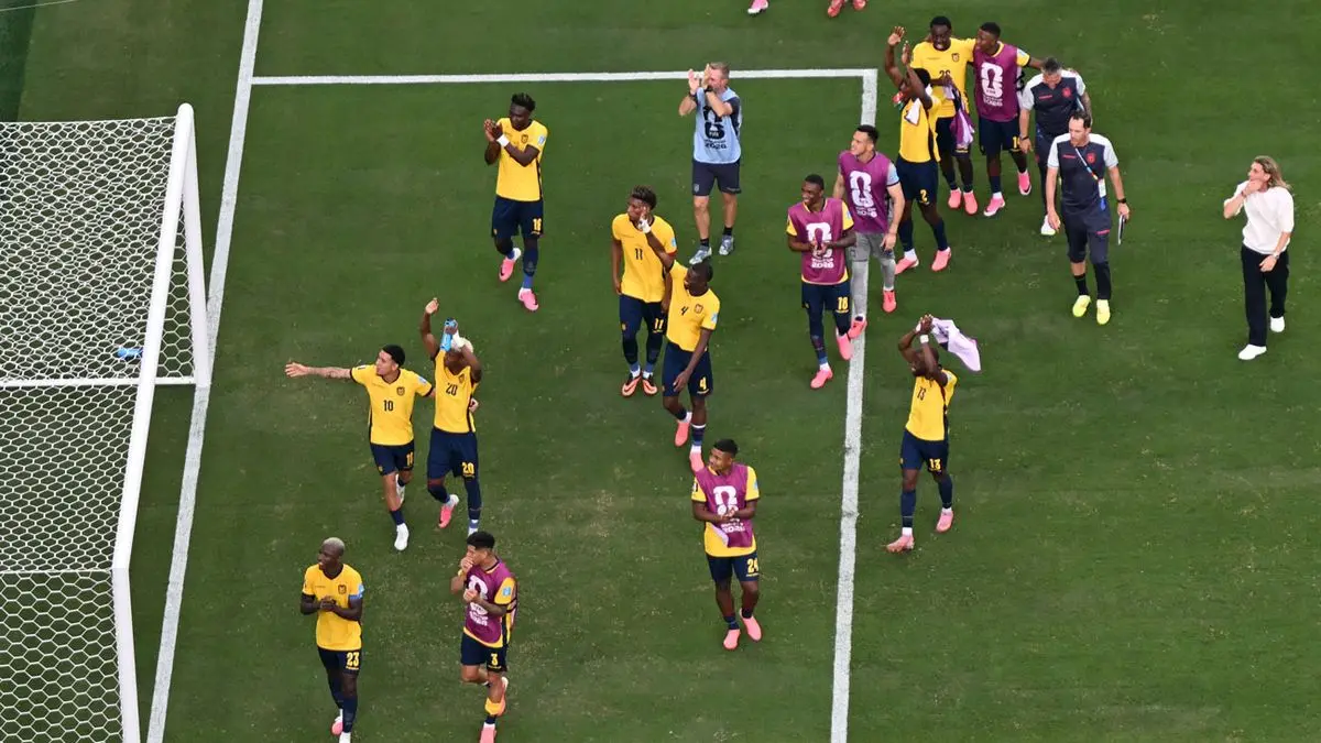 Ecuador logró la hazaña y le ganó a Alemania 2-1, clasificando a los deciseisavos del Mundial