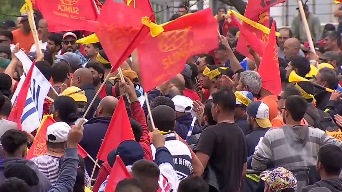 Paro general del Sunca y movilización por Ciudad Vieja y el Centro de Montevideo este miércoles