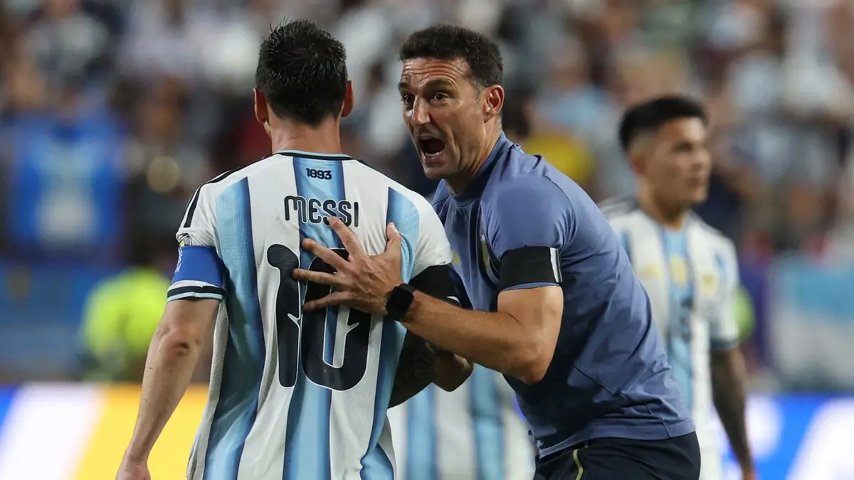 “Hoy sufrimos, sabíamos que Suiza era un equipo muy físico”, dijo el DT argentino Scaloni tras el triunfo