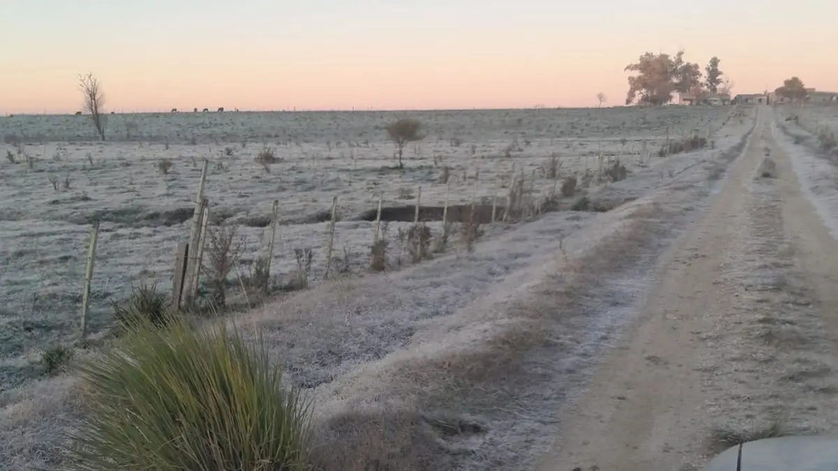 Viernes con temperaturas bajo cero en gran parte del país y posibilidades otra vez de aguanieve