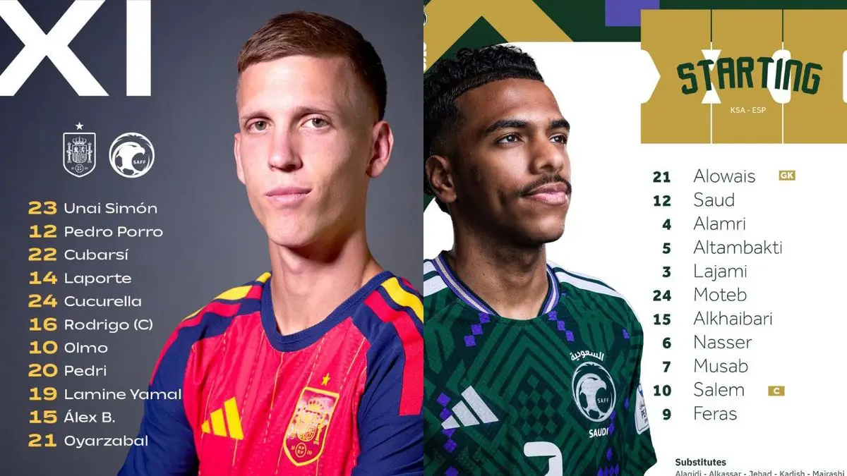 Juegan el primer tiempo: España enfrenta a Arabia Saudita en la segunda fecha del Grupo H en el Mundial 2026