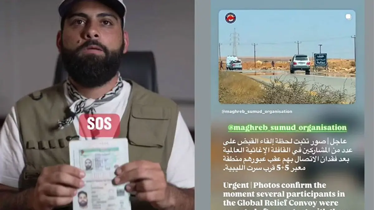 Cancillería anunció la liberación del uruguayo detenido en Libia a bordo de flotilla que iba hacia Gaza
