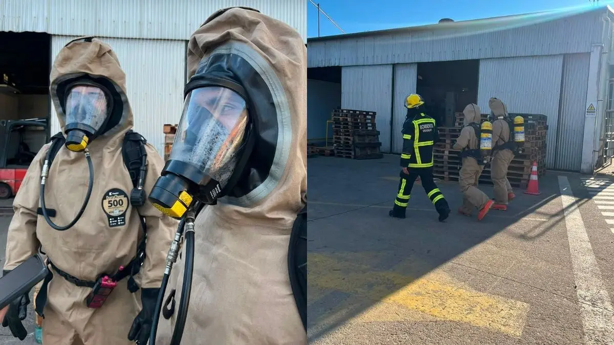 Fuga de amoníaco llevó a la autoevacuación de 53 trabajadores en una empresa de aguas y refrescos