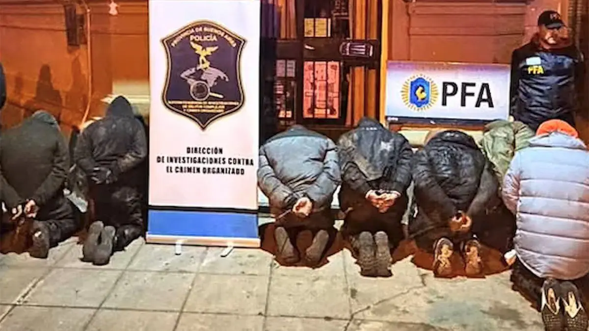 Uruguayo “experto en perforaciones” detenido en Buenos Aires junto a banda que pretendía robar dos bancos