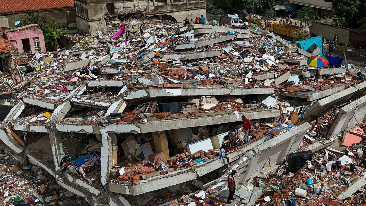 En Venezuela, los muertos por terremotos aumentaron a 1.719; hay más de 5.000 heridos y 15 damnificados