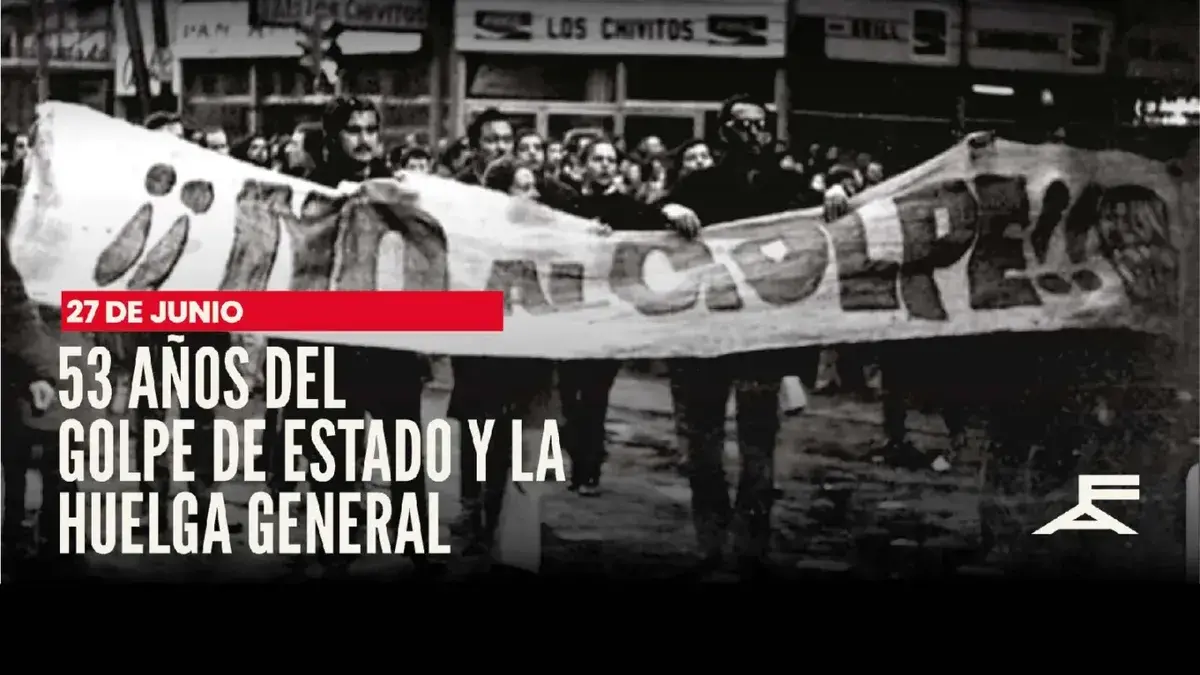 Frente Amplio emitió declaración por los 53 años del golpe de Estado y la Huelga General
