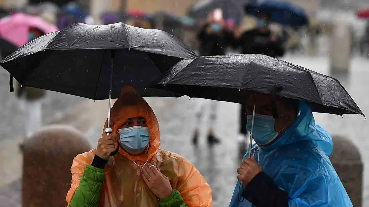 “Lluvias en gran parte del país el domingo y lunes, el martes mejora, pero bajan las temperaturas”, anunció Nubel Cisneros