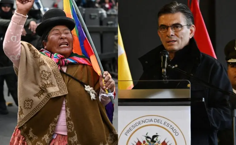 'El país necesita orden y esto está llegando al límite (...) El tiempo se acaba', dijo el presidente de Bolivia a los manifestantes y llamó al 'diálogo'