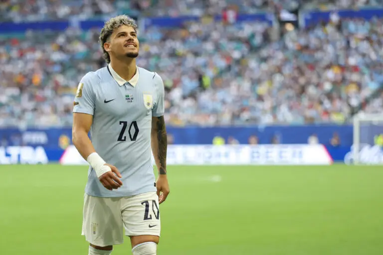 'Estoy muy feliz, un gol en un Mundial es soñado, va a ser un día que voy a recordar siempre', dijo Maxi Araújo tras el 1-1 contra Arabia Saudita