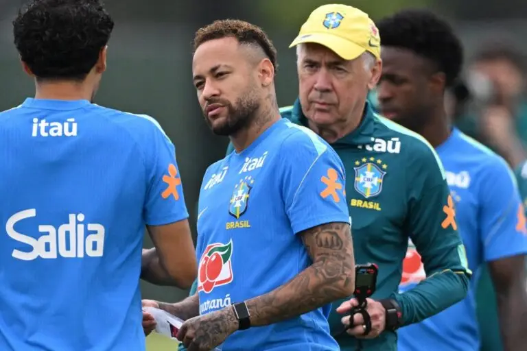 'Puede jugar': Ancelotti celebró la recuperación de Neymar y dijo que está listo para debutar en el Mundial
