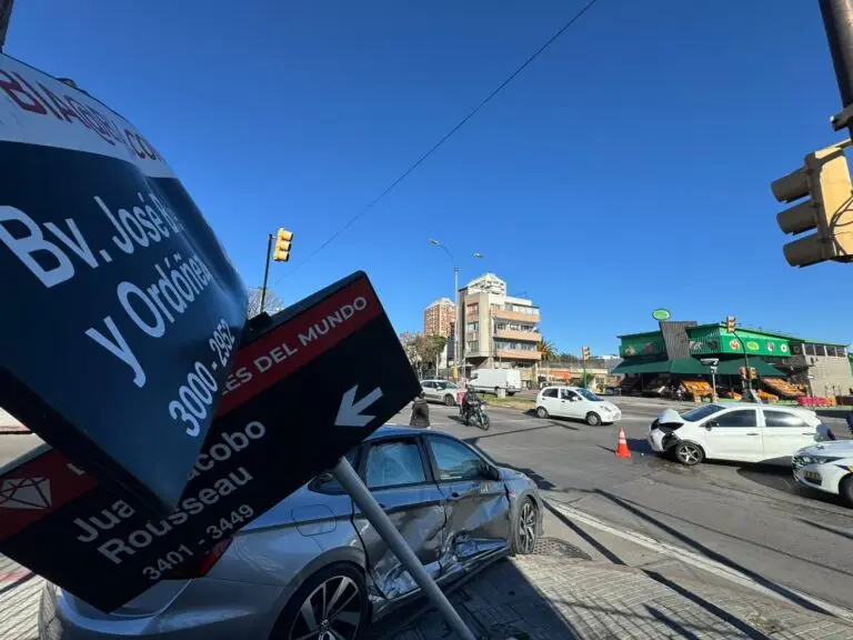Una conductora y su hija de nueve años resultaron heridas tras protagonizar un accidente de tránsito en La Unión