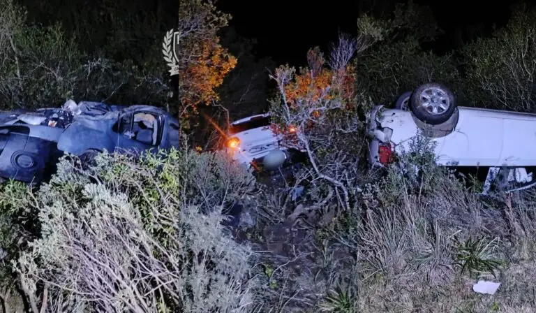 Choque múltiple en Maldonado dejó un fallecido y siete heridos; tres vehículos despistaron y volcaron
