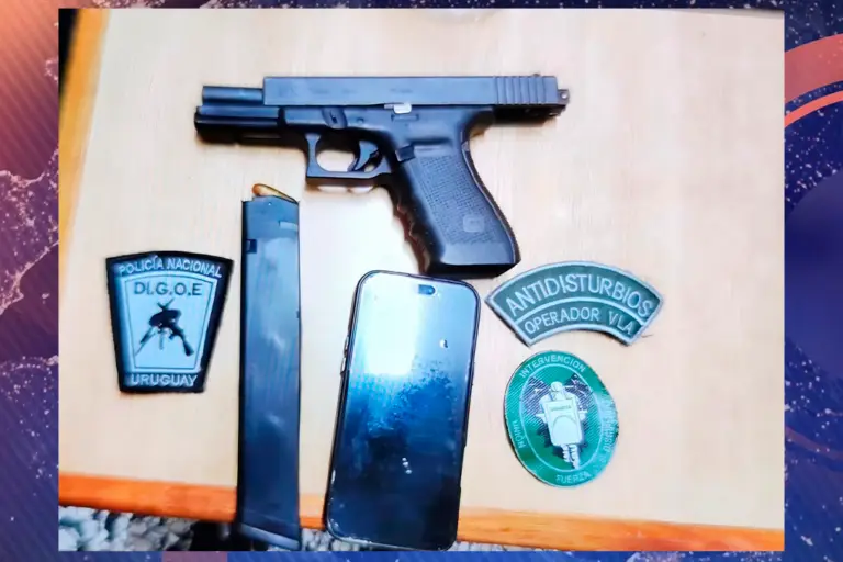 Detuvieron a joven de 28 años tras nueva balacera en Marconi; llevaba un arma modificada para ampliar la capacidad de fuego