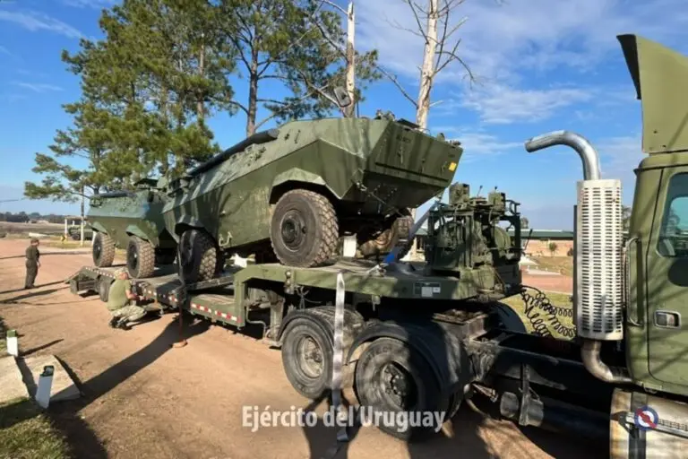 Ejército comenzó 'mantenimiento e inspección' de cuatro blindados que usará la Policía para tareas de patrullaje en Montevideo