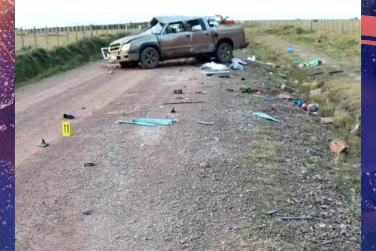 Un hombre de 70 años murió en una zona rural de Rocha tras perder el dominio de su camioneta y volcar